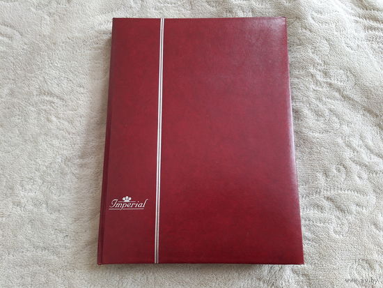 Новый большой немецкий черный альбом (кляссер) на 40 страниц с марками СССР