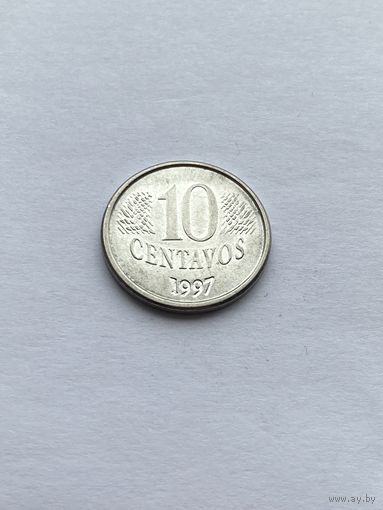 10 сентаво 1997 г., Бразилия