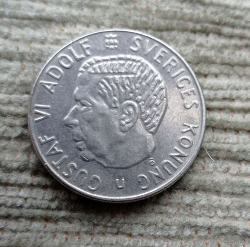 Werty71 Швеция 1 крона 1971