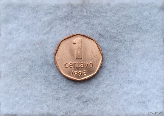 Werty71 Аргентина 1 сентаво 1998