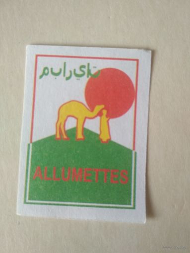 Спичечные этикетки ф.Пинск. ALLUMETTES