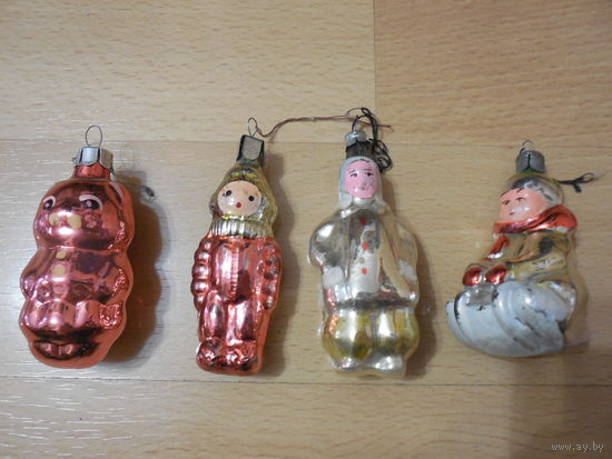 Ёлочные игрушки СССР
