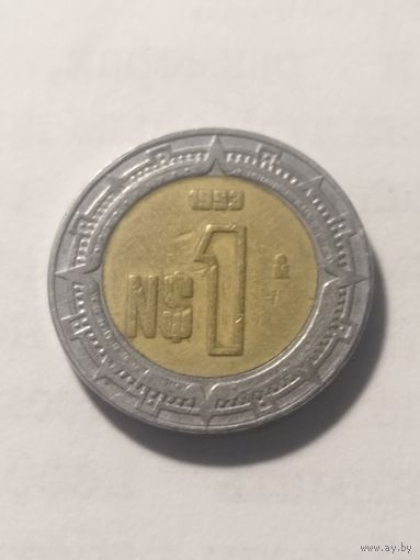 Мексика 1 песо 1992