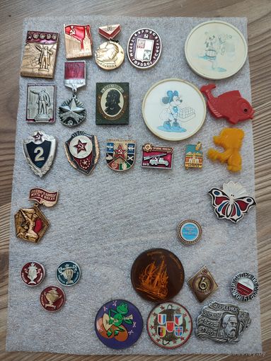 Значки на выбор