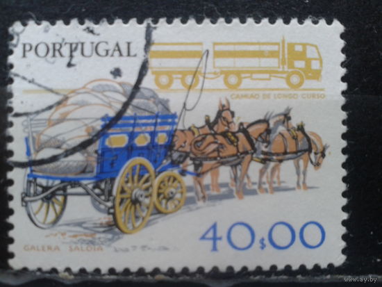 Португалия, 1979. Стандарт, конный грузовой экипаж
