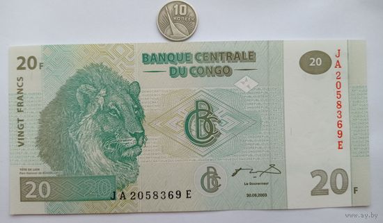 Werty71 2003 Лев Львица Прайд UNC банкнота