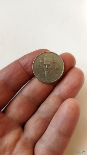 100 вон 1988 г. Корея.