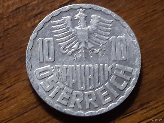 Австрия 10 грошей 1978