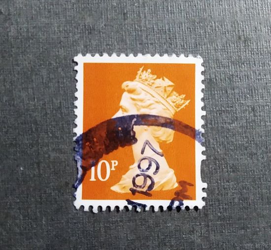 Марка Великобритания Королева Елизавета II