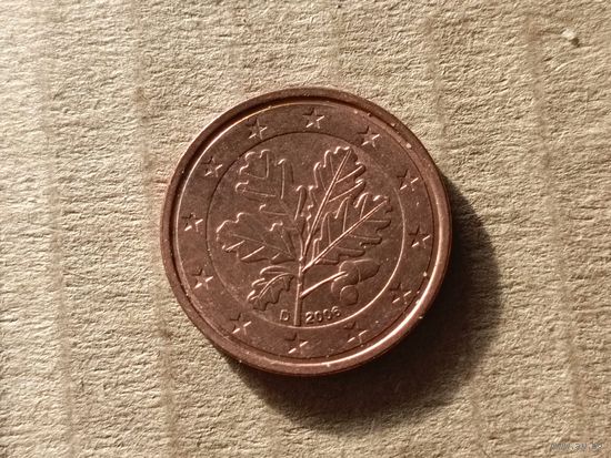 Германия 2 евроцента, 2006"D". (Н.Я)