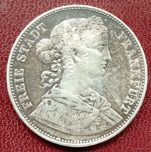 Вольный город Франкфурт. 1 талер 1865