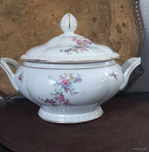 Супница фарфор Богемия 1918=1939гг