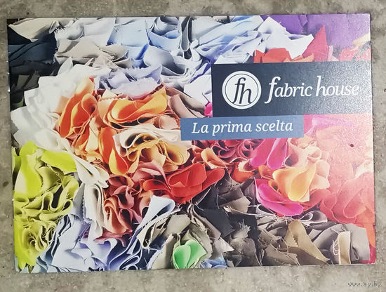 Каталог фирмы по продаже тканей Fabric House. Италия.