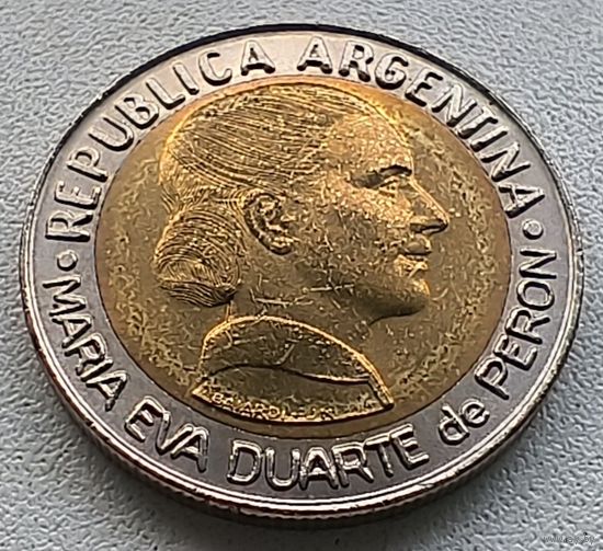 Аргентина 1 песо, 1997 50 лет правам женщин на голосование  3-12-30