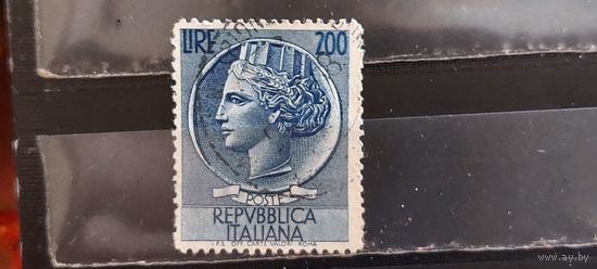 РАСПРОДАЖА ИТАЛИЯ 1954г. Большая. Гаш.
