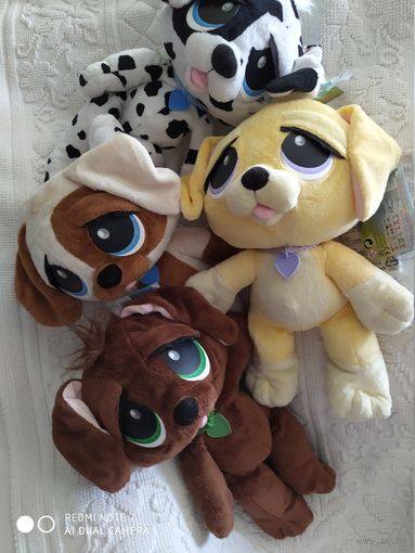 Плюшевые питомцы кукол БРАТЦ 35 см(ПРОИЗВОДИТЕЛЬ-MGA Entertainment ,оригинал)одним лотом 4 ед.