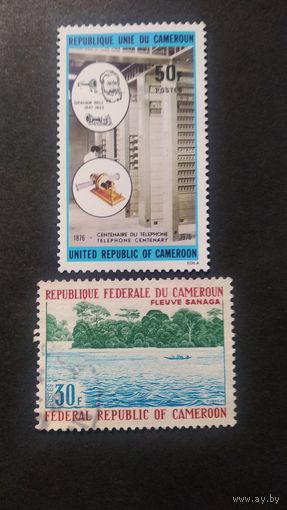 Камерун\706фе\  1971\1976 пейзаж связь