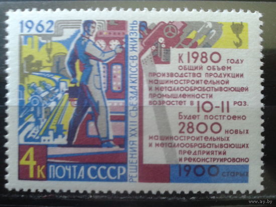 1962 22 съезд по машиностроению*
