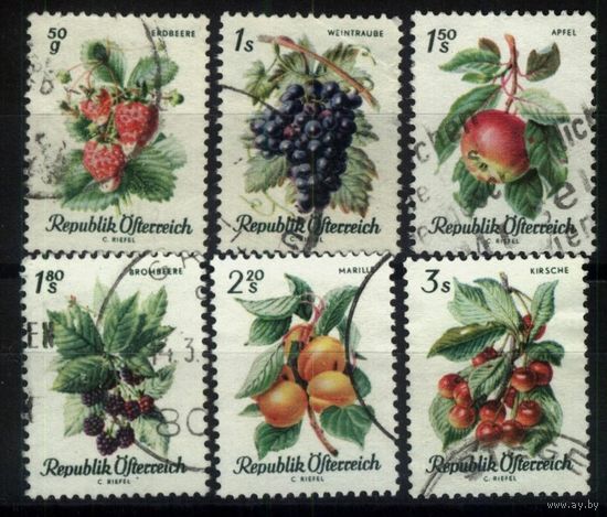 Австрия - 1966 [Mi. 1223-1228] Гашеная (AT06)