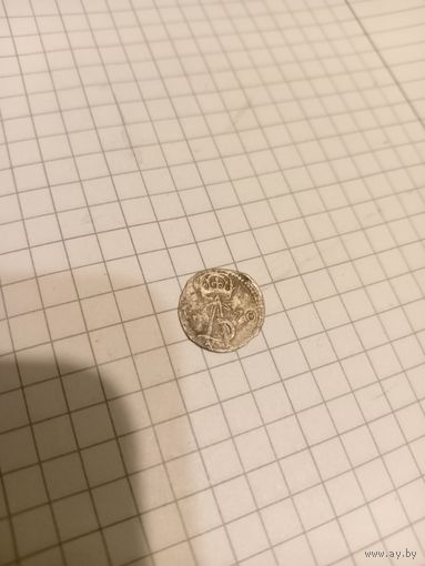 Двойной денарий 1570 год