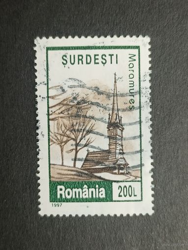 Румыния 1997. Деревенские церкви в Марамуреше