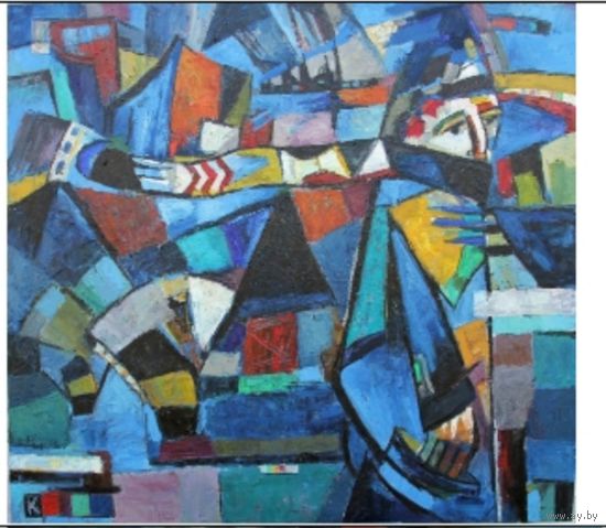 Человек с шарфом