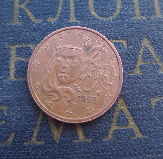 2 евроцента 1999 Франция #03