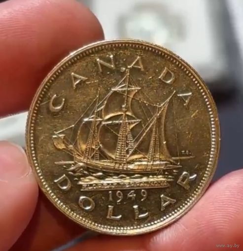 Доллар 1949 Канада - Присоединение Ньюфаундленда