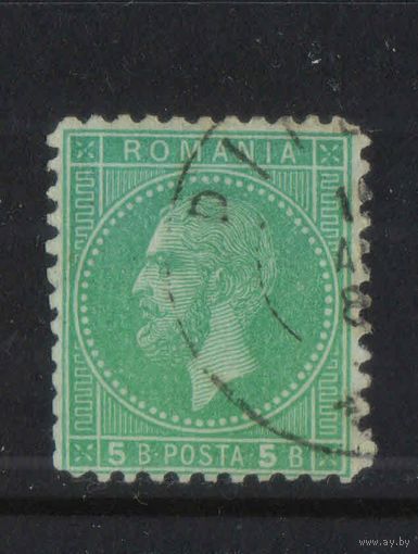 Румыния Княж 1879 Карл I Стандарт #50b