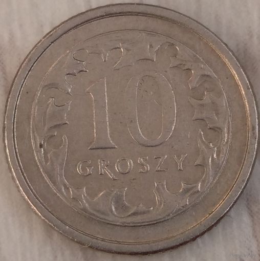 Польша 10 грошей 1999. Возможен обмен