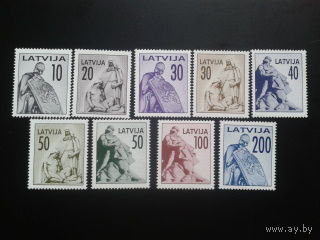 Латвия. 1992. Памятники, полная серия**. Mi-5,5 евро