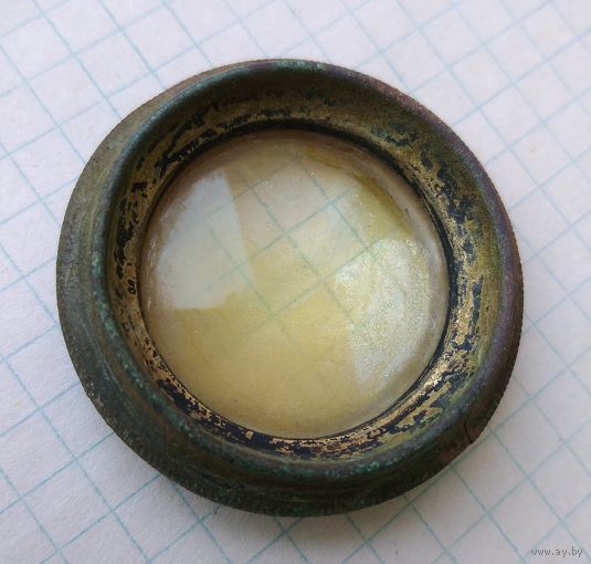 Линза бинокля ВОВ.