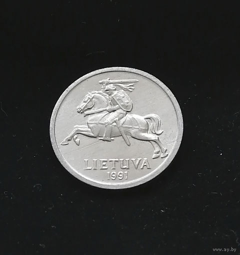 1 цент 1991 Литва #07