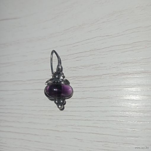 Серьги СССР, одна Серёжка