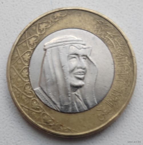 Саудовская Аравия 1 риял, 2016 (AH 1438)_KM# 78