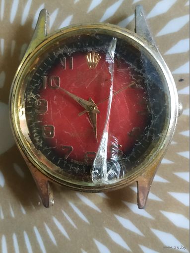 Часы наручные ROLEX . В ремонт,коллекцию,на запчасти. Состояние на скане.