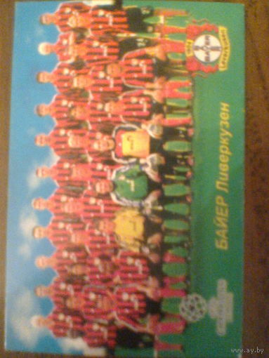 БАЙЕР ЛЕВЕРКУЗЕН ГЕРМАНИЯ--календарик-2003