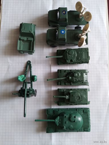 Модели военной техники. Пластик.