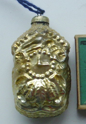 Ёлочная игрушка. Часы. З-57.