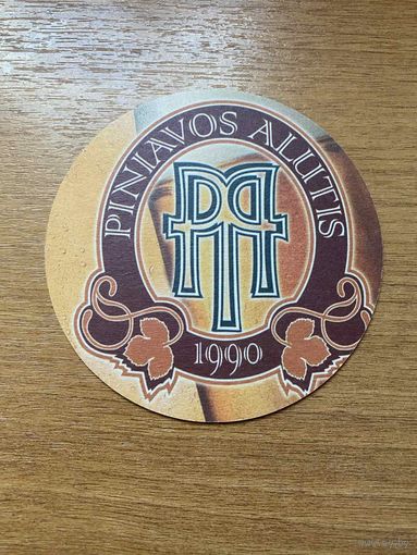 Подставка под пиво Piniavos Alutis /Литва/
