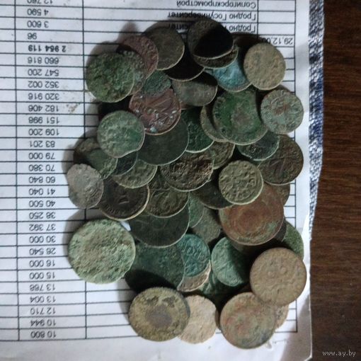 Монеты разные