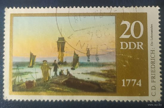 ГДР 1974  живопись  1 из 4
