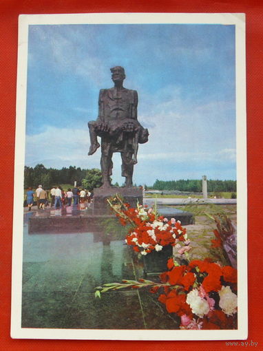 Мемориальный комплекс " Хатынь".  Чистая. 1985 года. Фото Манцветова. 458.