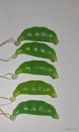 Елочные мини игрушки из московского набора Малютка