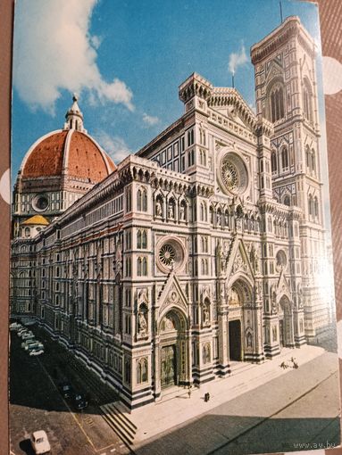 Флоренция. Кафедральный собор и Колокольня церкви Джотто