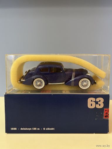 1/43 RIO - модель - DELAHAYE 135 M - 1935  N 63 - ВИНТАЖ