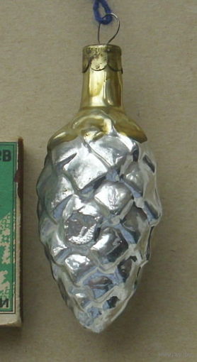 Ёлочная игрушка. Шишка. Д-34.