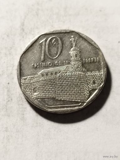 Куба 10 сентаво 2000