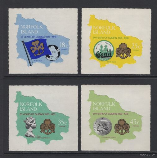 Остров Норфолк /Norfolk Island 1978** Скауты, Юбилей