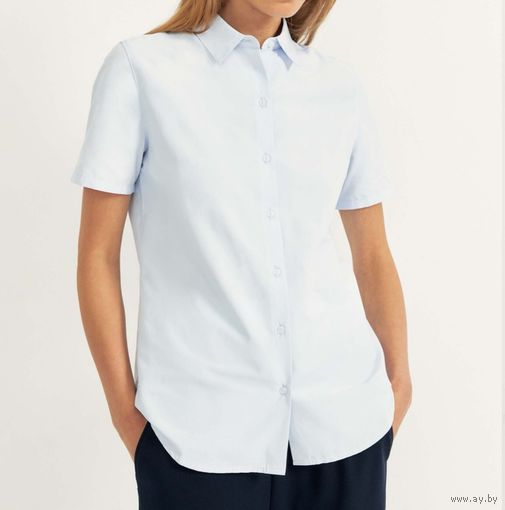 Рубашка голубая Gloria Jeans, р.XS, S. Новая